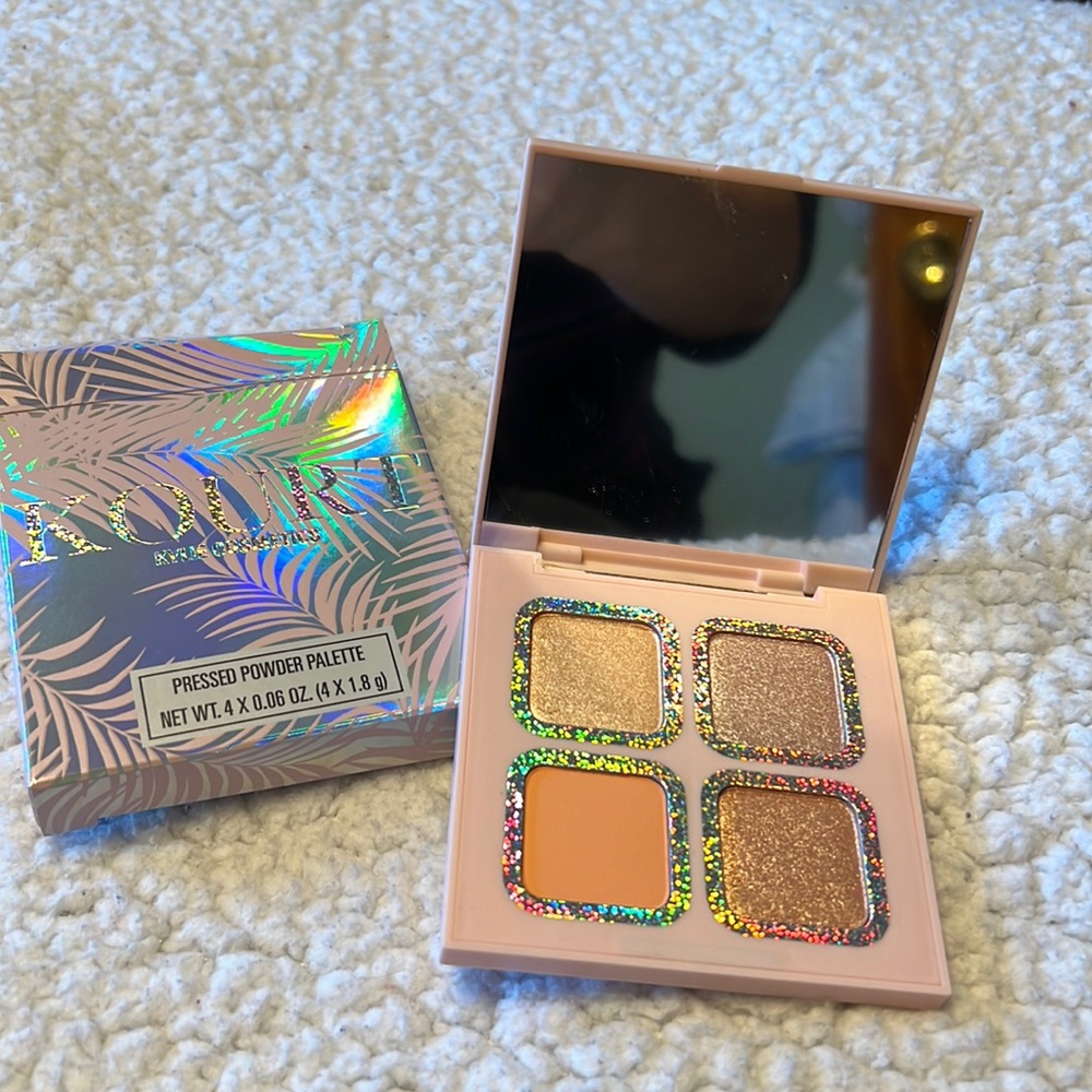 NIB Kylie x Kourt Pressed Powder Palette